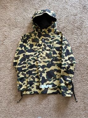 Bape 1st Camo Block Pullover Jacket